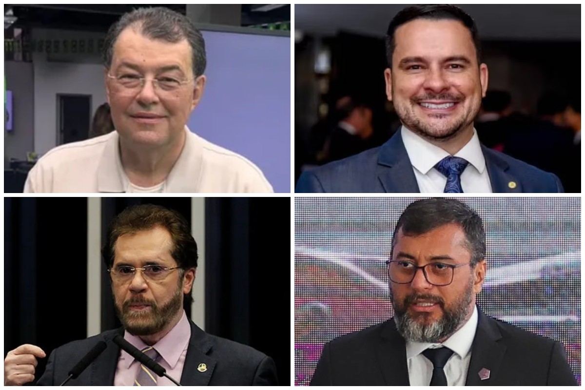 Quaest para o Senado no Amazonas, votos válidos: Eduardo Braga, 36%; Capitão Alberto Neto, 25%; Plínio Valério, 22%; Wilson Lima, 15%