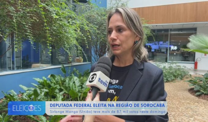 Eleita deputada federal, Sirlange Manga agradece votos e diz que saúde será prioridade do mandato: ‘Vou trabalhar muito’