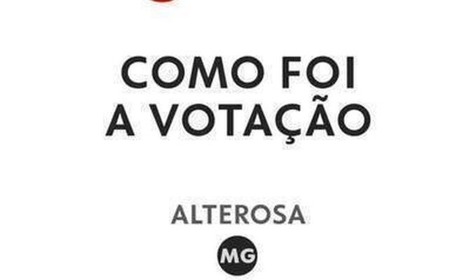 Resultado das eleições 2026 em Alterosa (MG): votação para presidente na Escola Municipal Pingo de Gente, na 19ª zona eleitoral