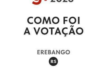 Resultado das eleições 2026 em Erebango (RS): como foi a votação no 1º turno