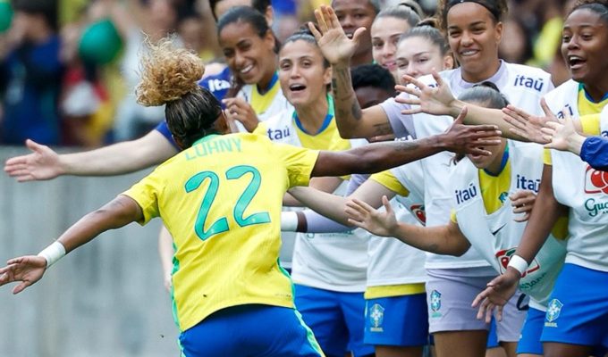 Seleção feminina faz 3 a 1 na Argentina em primeiro jogo no Beira-Rio