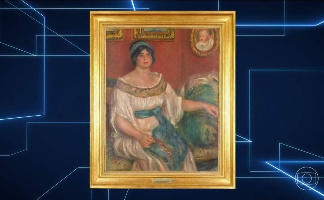 Pinturas de Renoir roubadas na França são recuperadas; seis pessoas foram presas
