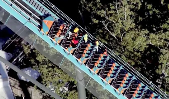 O acidente em montanha-russa do Six Flags que deixou um morto e vários feridos nos Estados Unidos