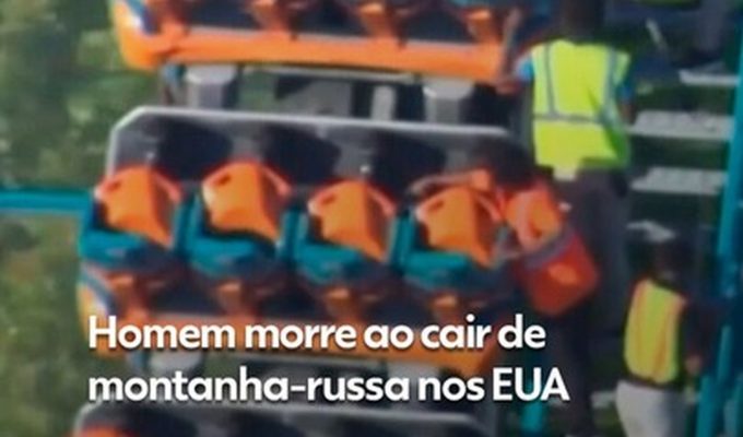 Homem morto em montanha-russa nos EUA foi lançado de assento e atingiu outras pessoas, diz polícia