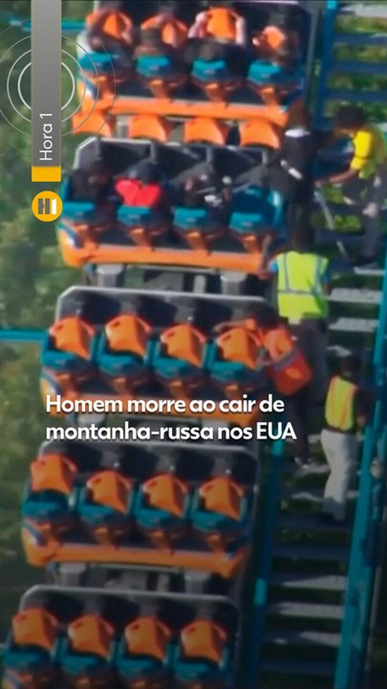 Homem morto em montanha-russa nos EUA foi lançado de assento e atingiu outras pessoas, diz polícia
