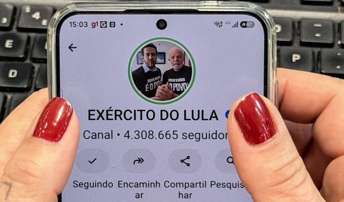 Campanha registra canal Exército do Lula na Justiça Eleitoral