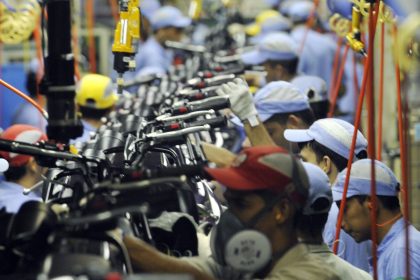 Produção de motos no Brasil cresce e tem melhor setembro desde 2011