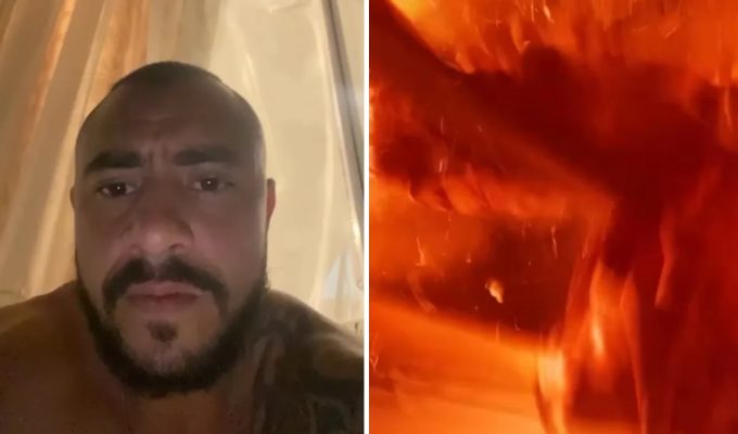 Drone russo atinge prédio onde estavam brasileiros na Ucrânia; VÍDEO mostra explosão