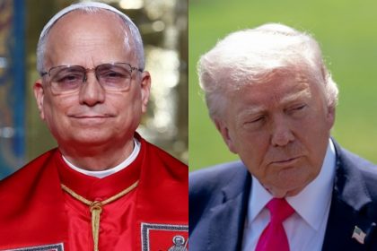Trump deseja melhoras para Papa Leão XIV, diagnosticado com câncer de pulmão