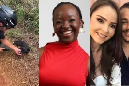 Você viu? Ciclista dá água a cachorro abandonado, Ana Elisa desativa conta no X e casal que morreu participaria de corrida