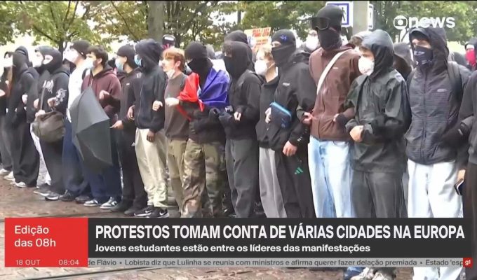 Segundo dia de protestos em Milão tem saques e confronto com a polícia