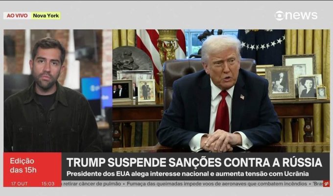 Por que Trump suspendeu várias sanções contra a Rússia em meio a tensões com Ucrânia