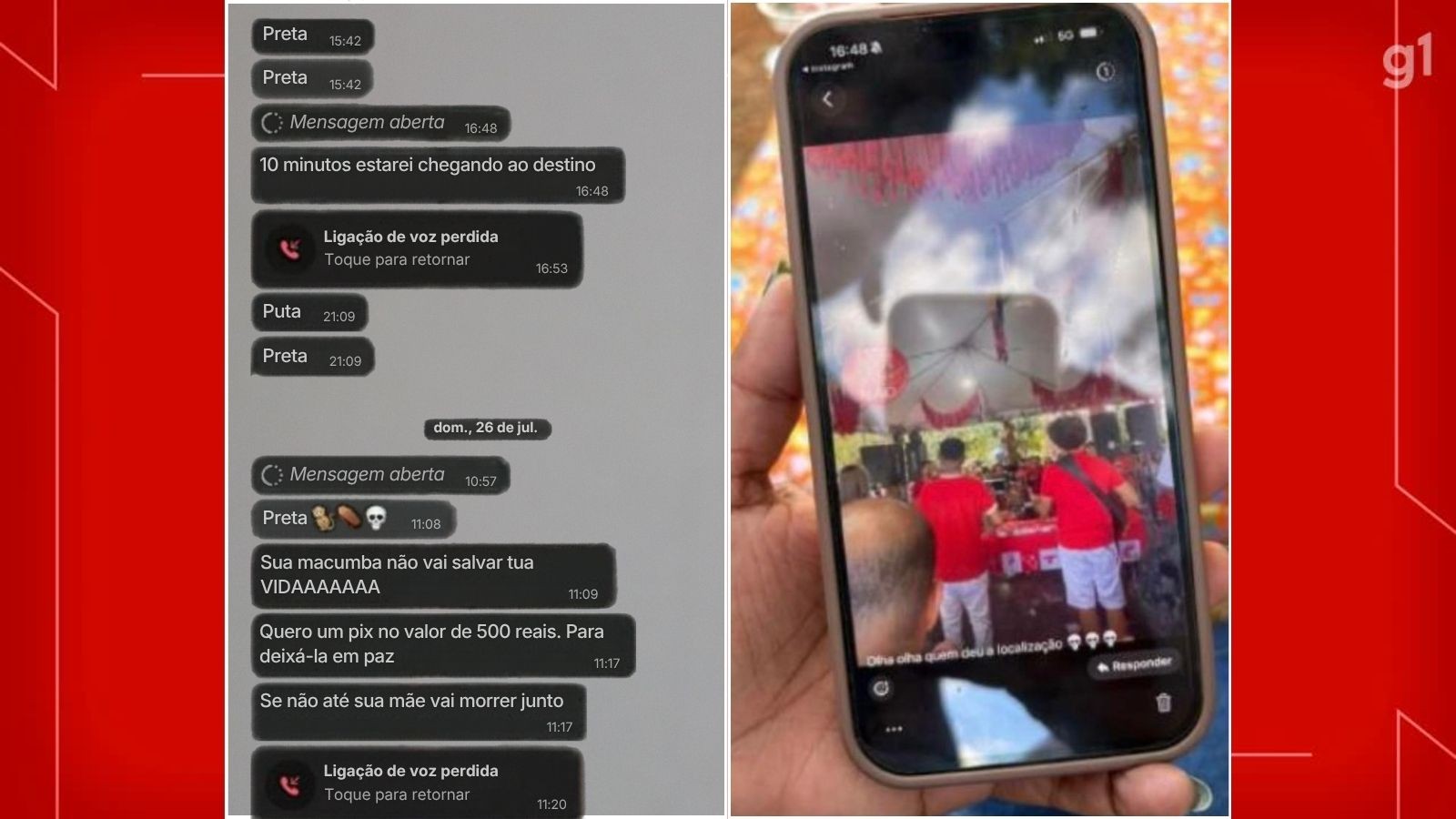 ‘Macumba não vai salvar tua vida’: suspeito de ameaçar e extorquir 28 mulheres é preso no DF