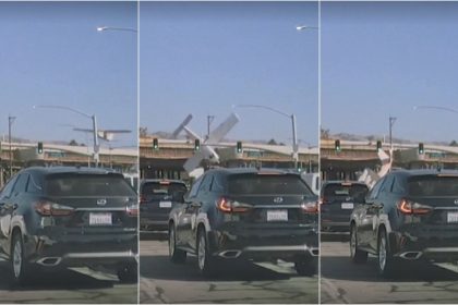 VÍDEO mostra avião caindo em rua movimentada nos EUA; passageiros sobrevivem