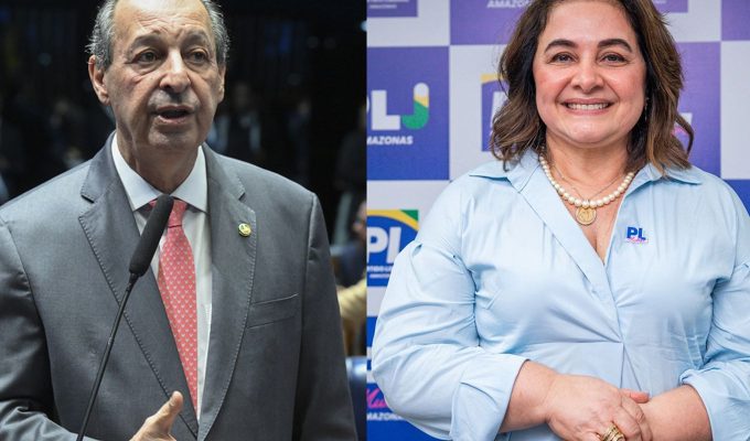No Amazonas, eleitores vão escolher entre Aziz e Maria do Carmo