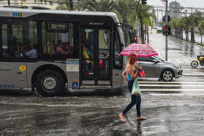 Defesa Civil coloca todo o estado de SP em atenção para chuva até sábado