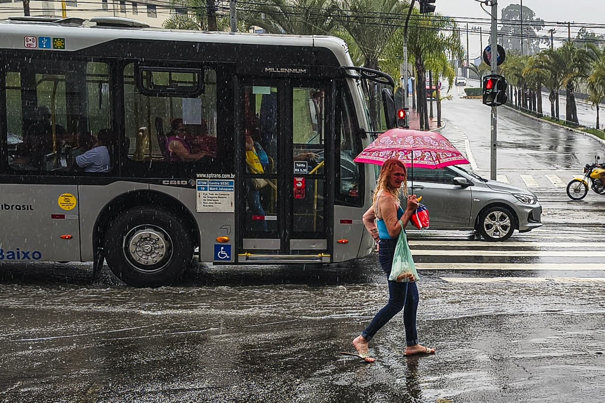 Defesa Civil coloca todo o estado de SP em atenção para chuva até sábado