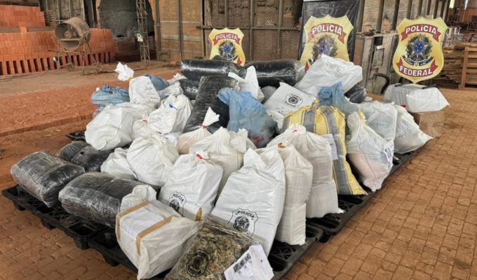 Mais de 1,5 tonelada de drogas é incinerada no Acre