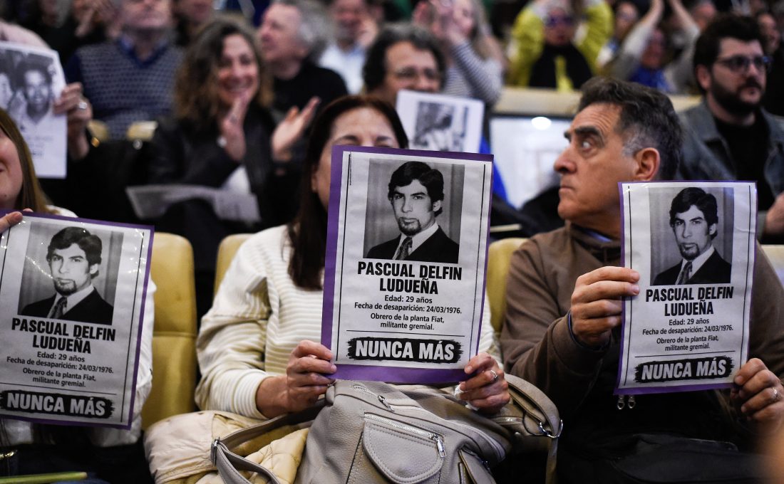 Argentina identifica restos mortais de oito desaparecidos da ditadura