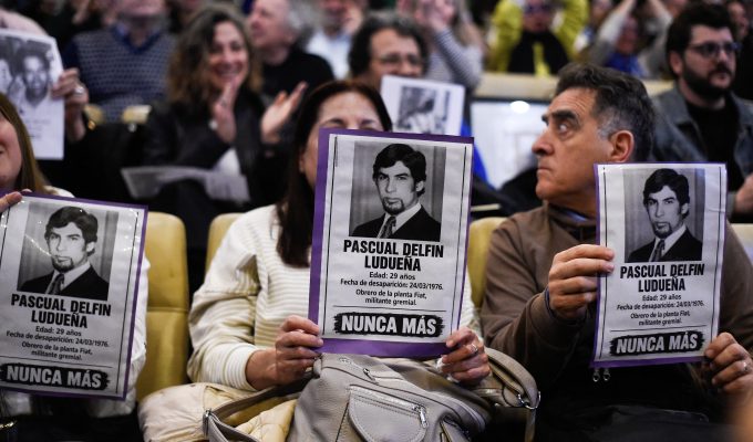 Argentina identifica restos mortais de oito desaparecidos da ditadura