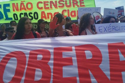 Caso Ana Clara: ativistas protestam no TSE contra decisão de Mendonça