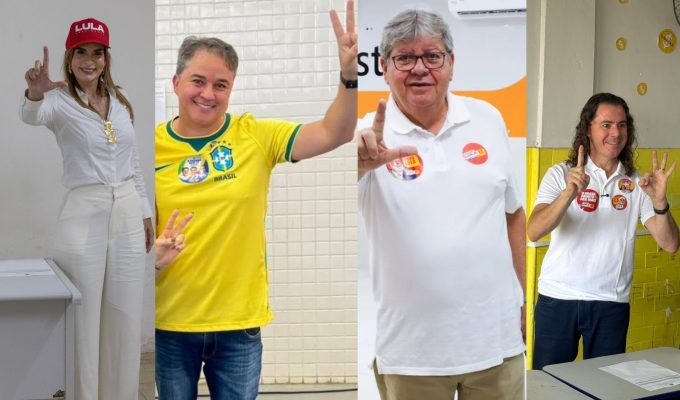 Senadores paraibanos votam para presidente no 2° Turno das Eleições 2026