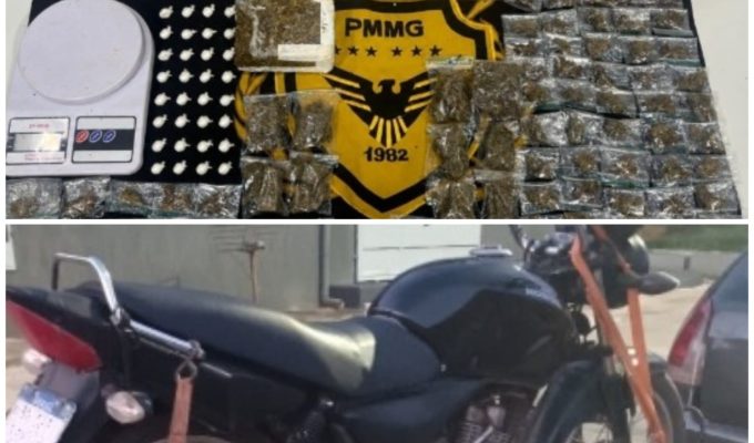 Suspeitos de fazer ‘delivery’ de drogas são presos com maconha e cocaína em Curvelo