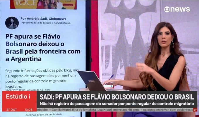 Suspeita de fuga de Flávio Bolsonaro repercute na imprensa internacional