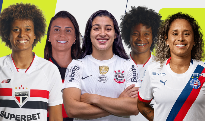 Prêmio TV Brasil Petrobras Para Elas revela meio-campistas finalistas
