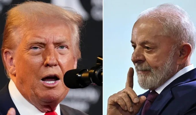 Trump diz que conversará com Lula e que petista lhe pediu para não tomar lado