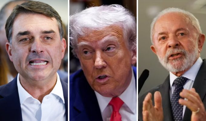 Relembre tudo o que Trump falou sobre a fuga de Flávio Bolsonaro e sobre a eleição no Brasil