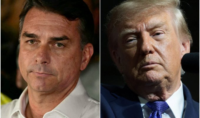 Flávio Bolsonaro nos EUA: relembre a relação de afinidade e distância entre o senador e Trump