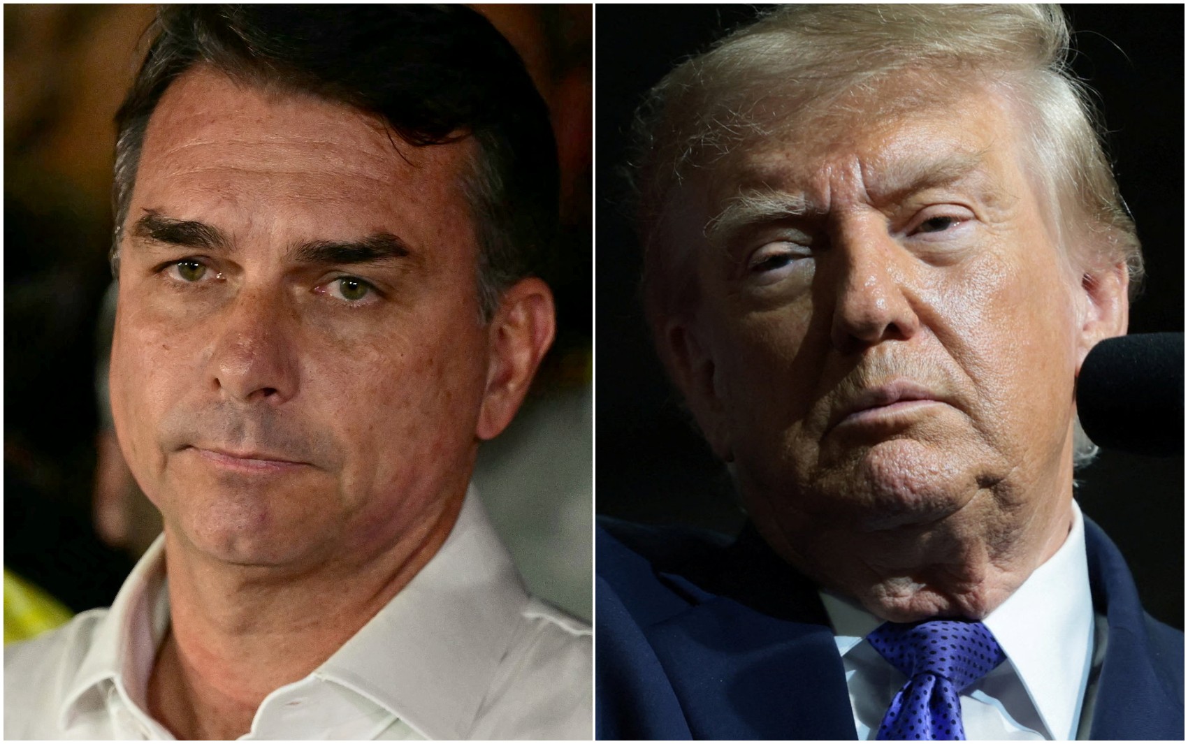 Flávio Bolsonaro nos EUA: relembre a relação de afinidade e distância entre o senador e Trump