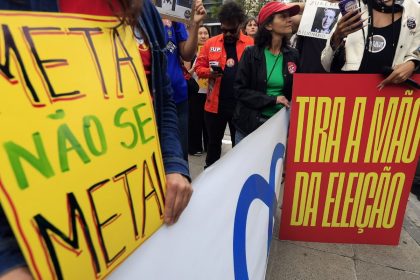 Justiça manda Meta excluir posts sobre demissão por voto político