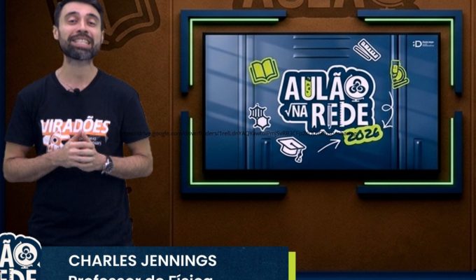 Aulão na Rede 2026: Professor ensina média aritmética