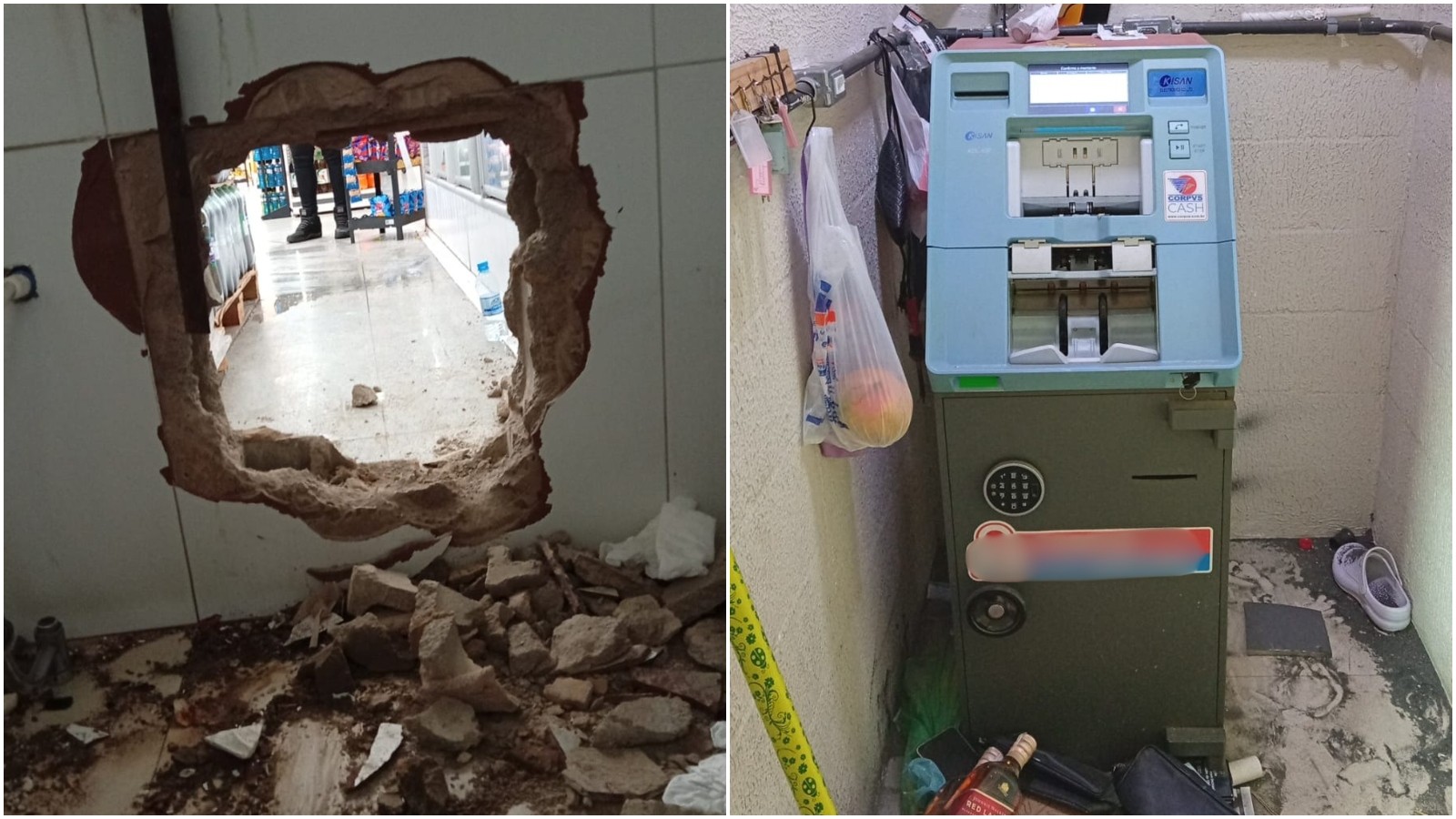 Trio especializado em arrombamento de cofres e caixas eletrônicos é preso após série de furtos no Ceará